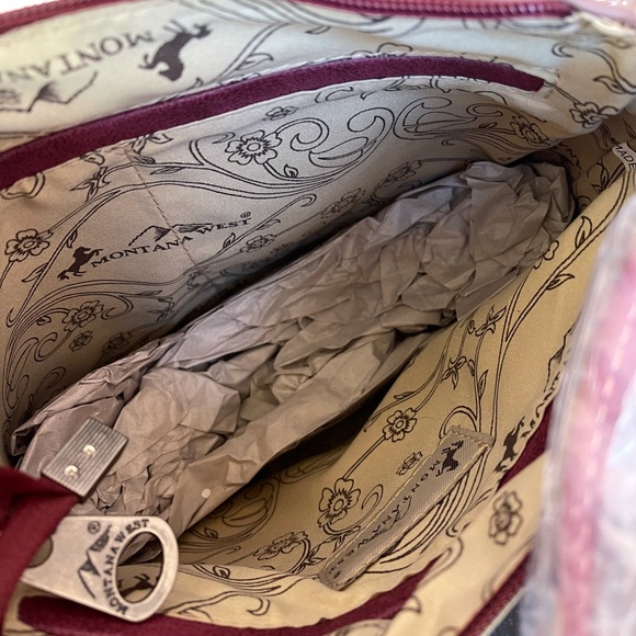 Montana West Aztec Collection Crossbody Bag Pink - Picture 5 of 5